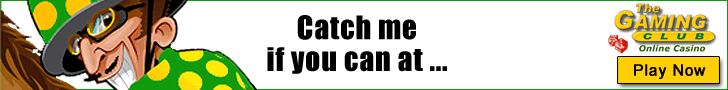 '100%match up to 100 at Gaming Club Online Casino